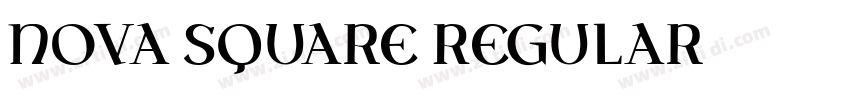 Nova Square Regular字体转换 Nova Square Regular字体转换